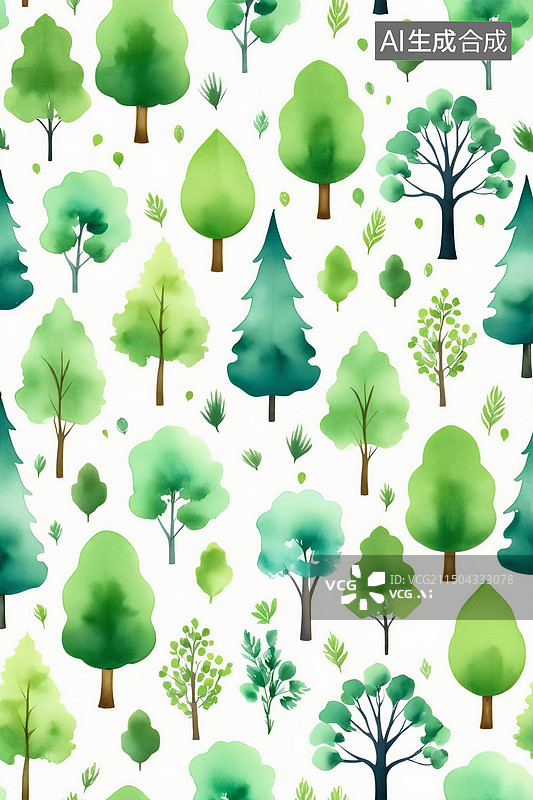 【AI数字艺术】植物花卉元素设计模版图片素材