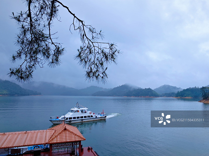 赣州阳明湖景区图片素材