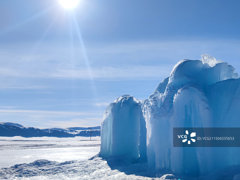 冰山和浮冰图片素材