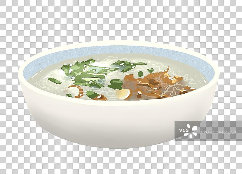 泉州美食面线糊手绘元素图片素材