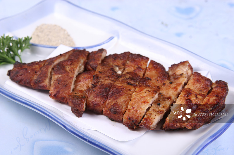 黑胡椒鸡排图片素材
