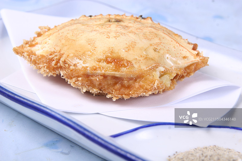 芝士焗蟹宝图片素材