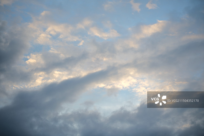 傍晚的天空图片素材