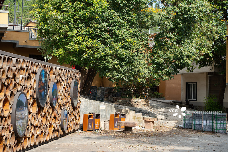 德阳中江县挂面村民居 古色古香的乡村建筑图片素材