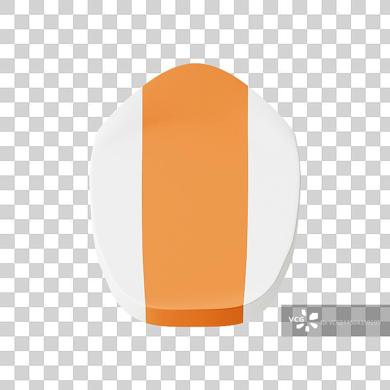 3D立体卡通冲浪板免抠元素图片素材