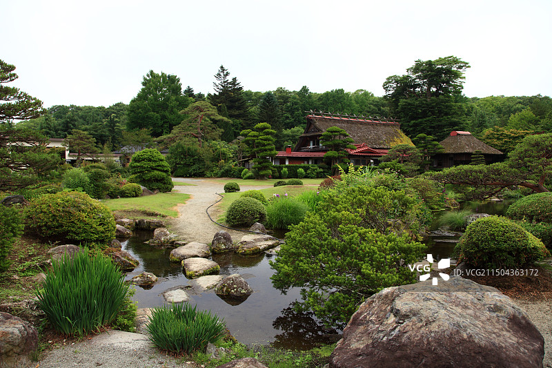 忍野八海里图片素材