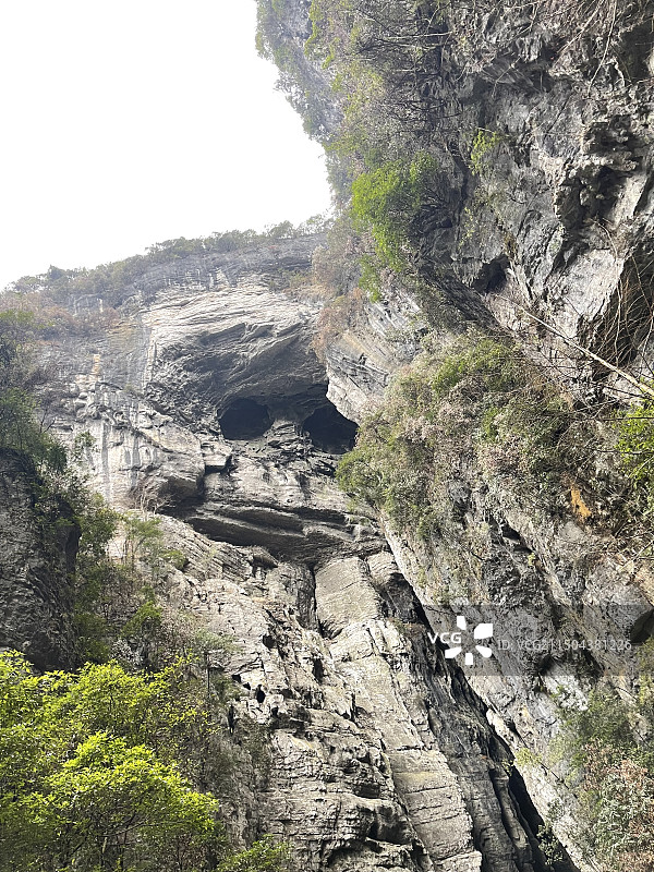 重庆奉节天坑地缝景区图片素材