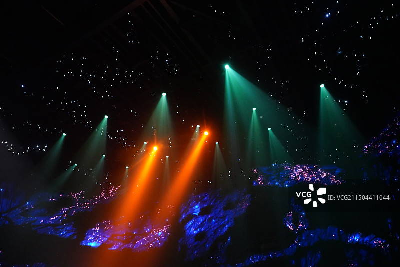 舞台灯光秀图片素材