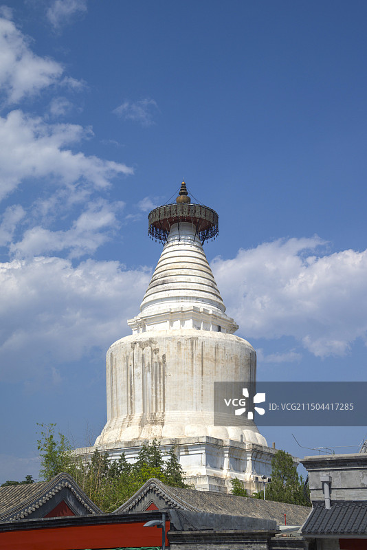 北京白塔寺图片素材