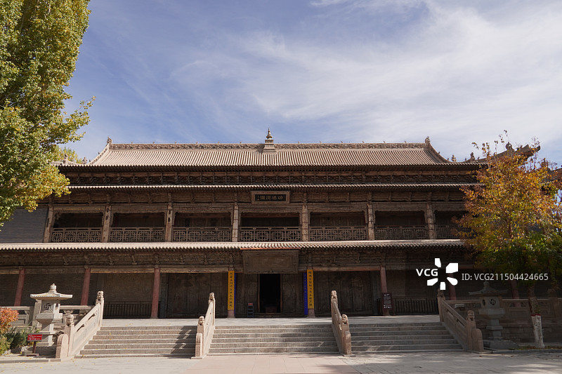 张掖山丹大佛寺旅游景区图片素材