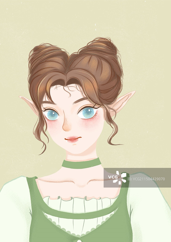 森系头像图片素材