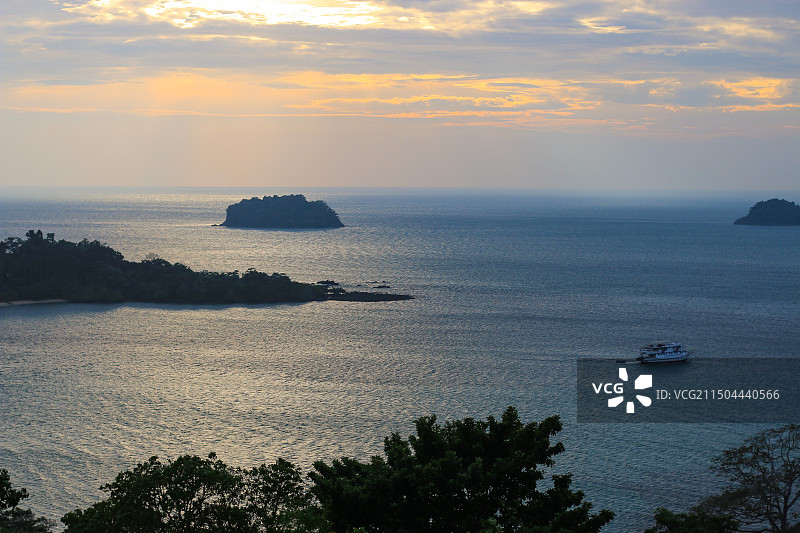 夏日泰国象岛海滩海边图片素材