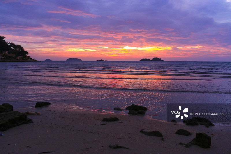 夏日泰国象岛海滩海边图片素材