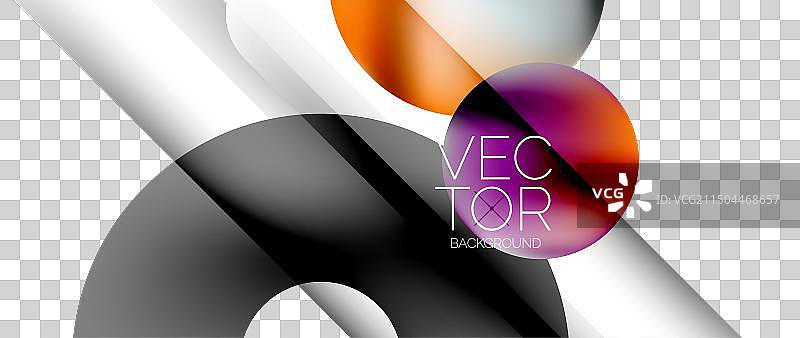 动态流体梯度技术球体令人着迷图片素材