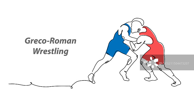 古罗马式摔跤背景banner图片素材