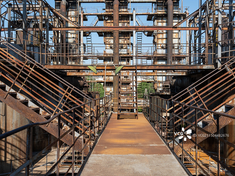 北京751艺术区正东煤气厂798艺术区国营七五一厂图片素材