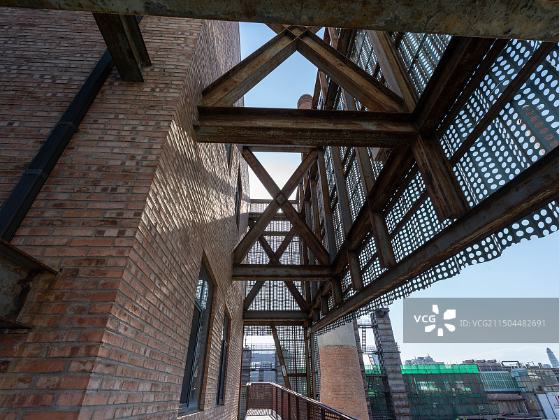 北京751艺术区正东煤气厂798艺术区国营七五一厂图片素材