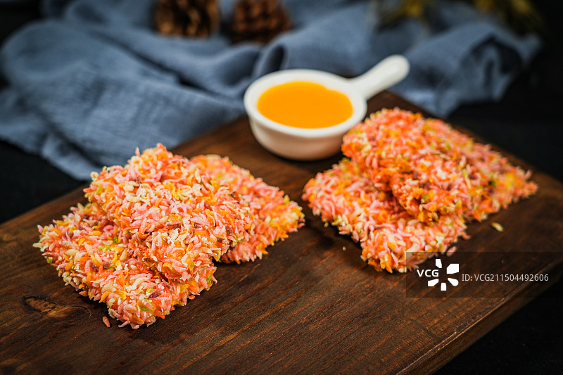 炸南瓜 炸饼 雪花鸡排图片素材