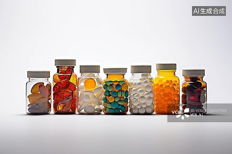 【AI数字艺术】配图：药品图片素材