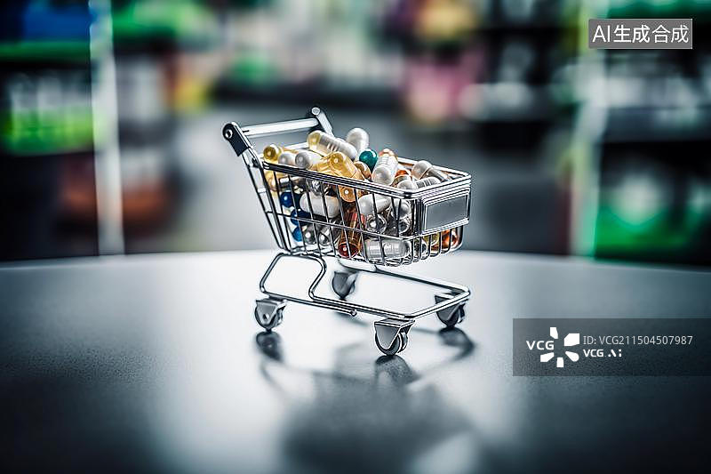 【AI数字艺术】配图：药品图片素材