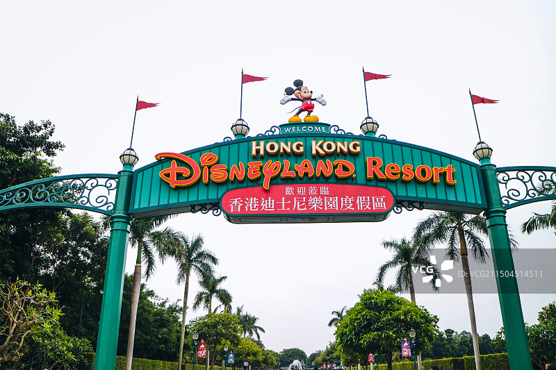 香港迪士尼乐园图片素材
