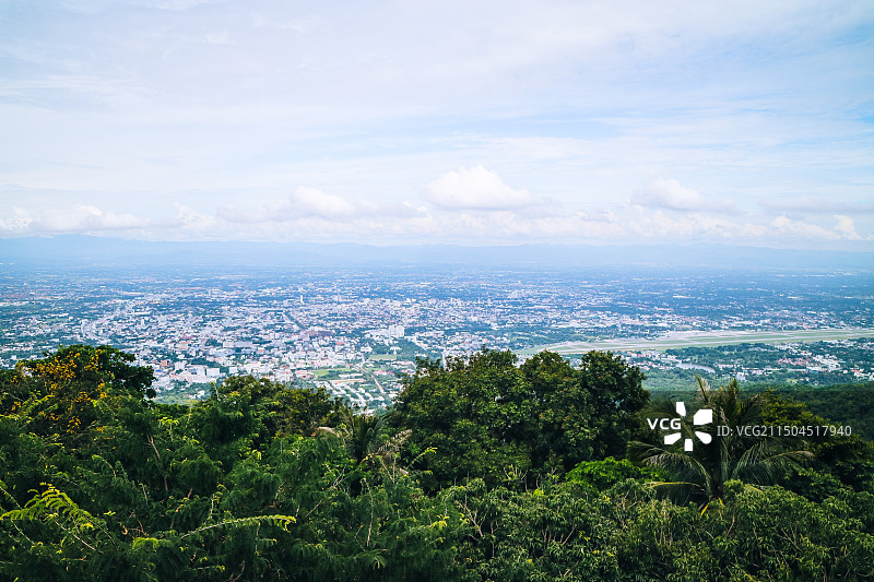 泰国清迈古城景点图片素材