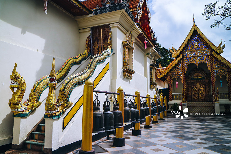 泰国清迈古城景点图片素材