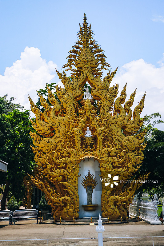 泰国黑白庙图片素材