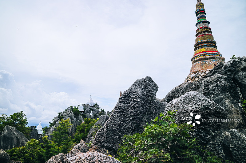 泰国山峰风景图片素材