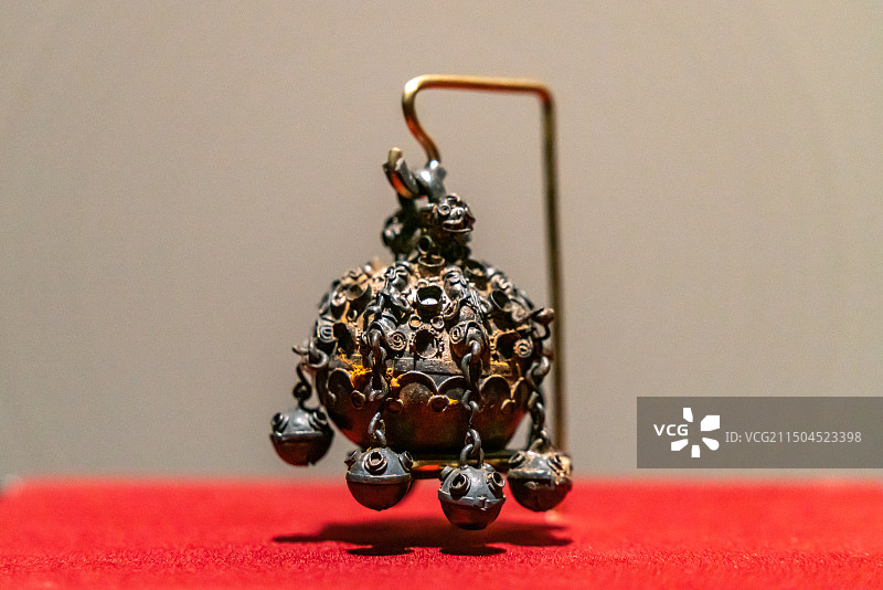 八子银铃  西晋  北京首都博物馆图片素材