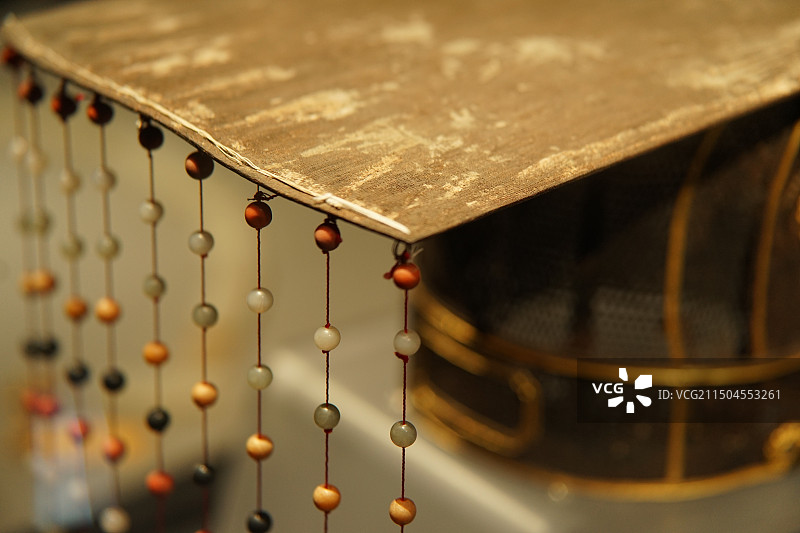 山东博物馆藏明亲王九旒冕图片素材