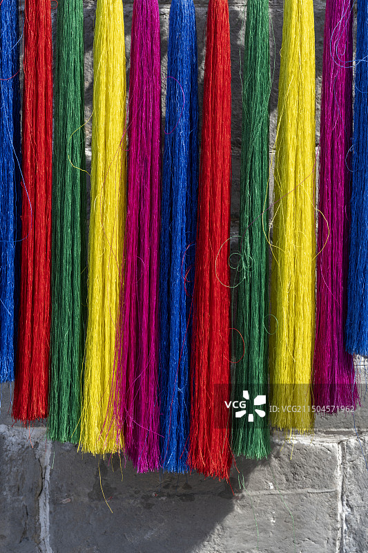 彩色丝线静物景观图片素材