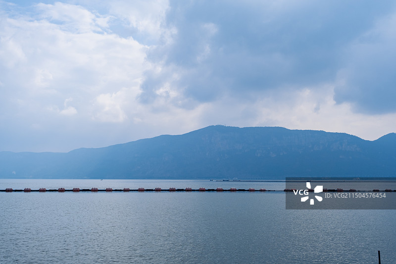 昆明滇池耶稣光图片素材