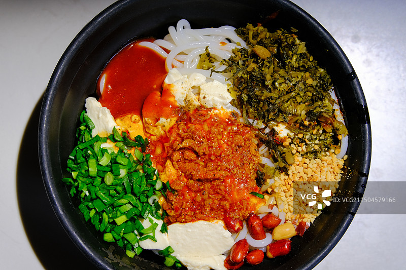 云南昆明豆花米线图片素材