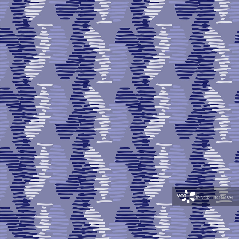 靛蓝色缝线效果抽象无缝图案图片素材