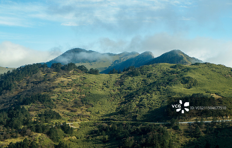 神农顶 华中屋脊图片素材