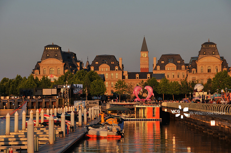 大连东港图片素材