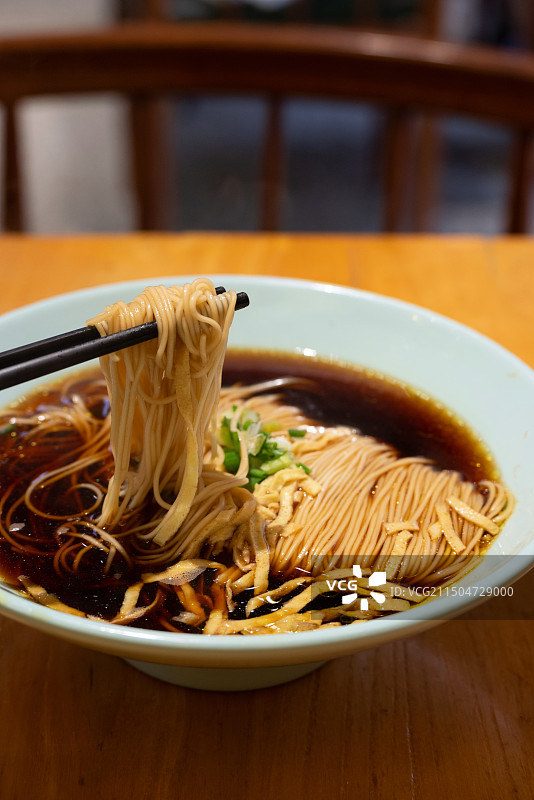 江苏常州特色美食银丝面图片素材