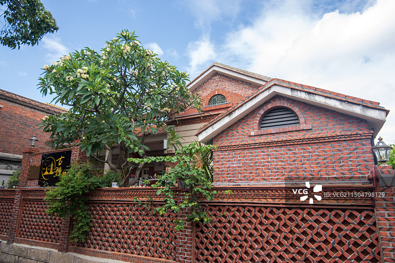 著名导演程亮电影《春色寄情人》拍摄地，网红民宿打卡点泉州鲤城西街旧馆驿巷51号 古驿民宿图片素材