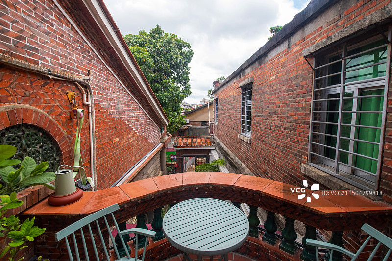 著名导演程亮电影《春色寄情人》拍摄地，网红民宿打卡点泉州鲤城西街旧馆驿巷51号 古驿民宿图片素材