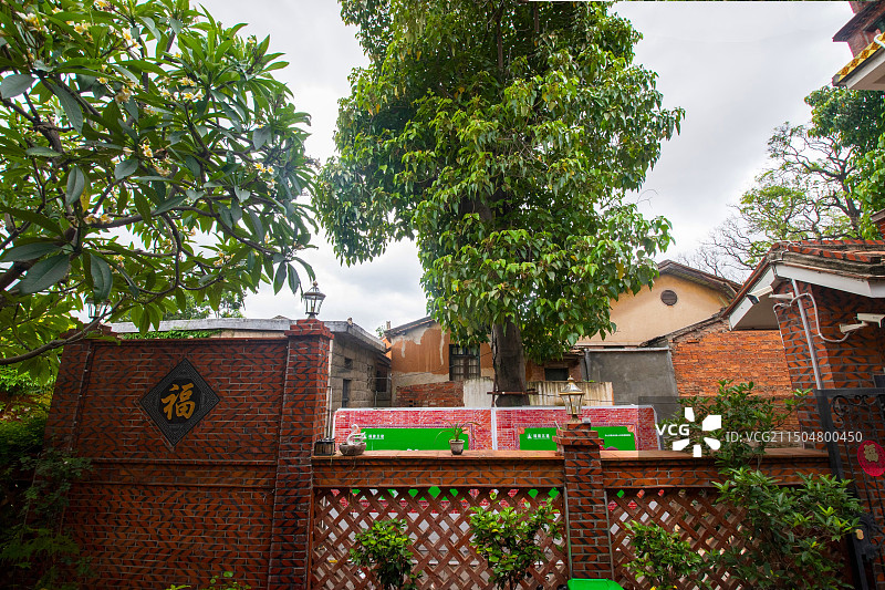 著名导演程亮电影《春色寄情人》拍摄地，网红民宿打卡点泉州鲤城西街旧馆驿巷51号 古驿民宿图片素材