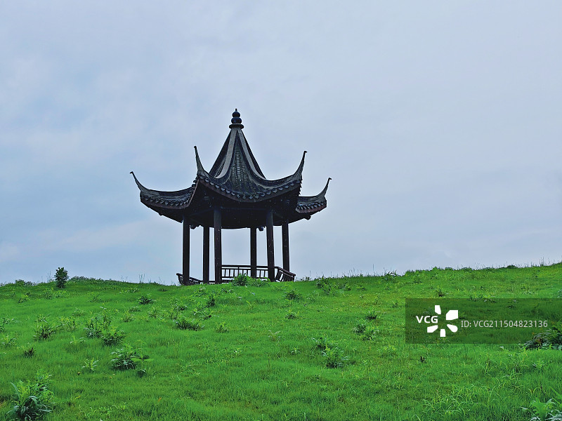 避雨亭图片素材