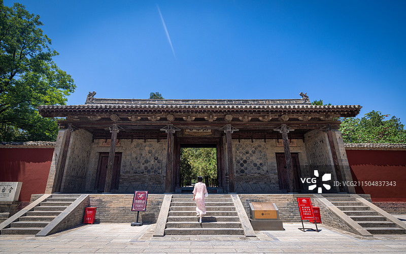 永乐宫  山西 运城图片素材