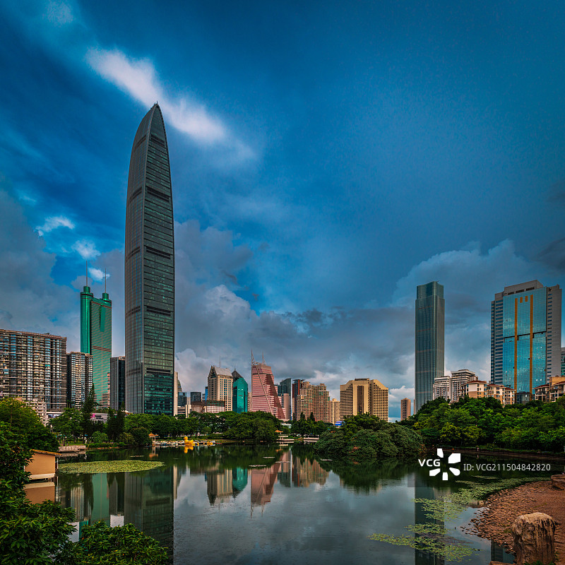 深圳荔枝公园风光图片素材