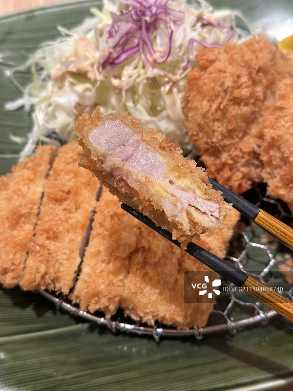 日式猪排饭、日式炸猪排图片素材