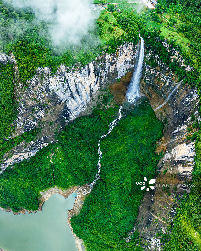 世界地质公园湖北恩施大峡谷码料溪图片素材