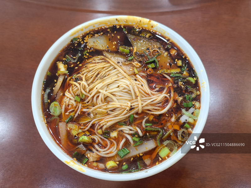 一碗兰州牛肉面图片素材