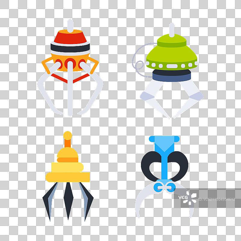 机械爪抓取玩具机械爪图片素材