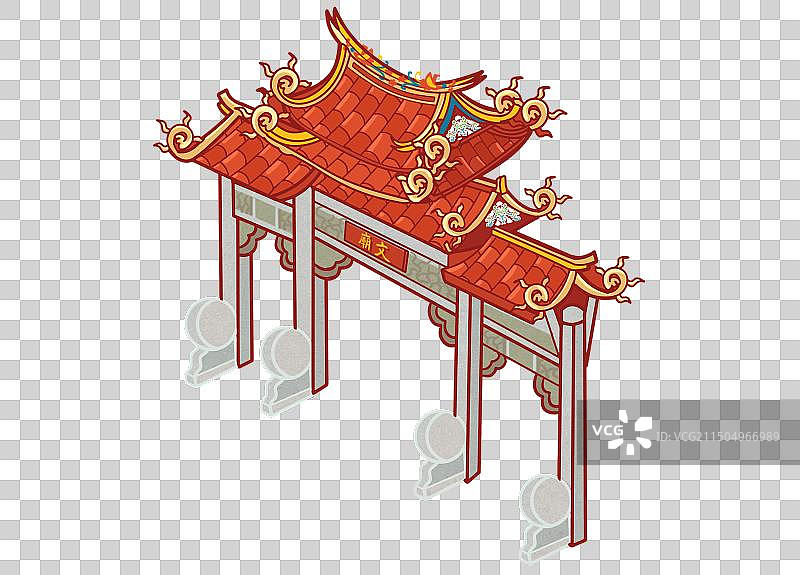 泉州文庙建筑图片素材