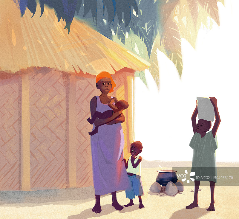 非洲人图片素材